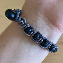 Load image into Gallery viewer, Lava Stone Bracelet, Leather
